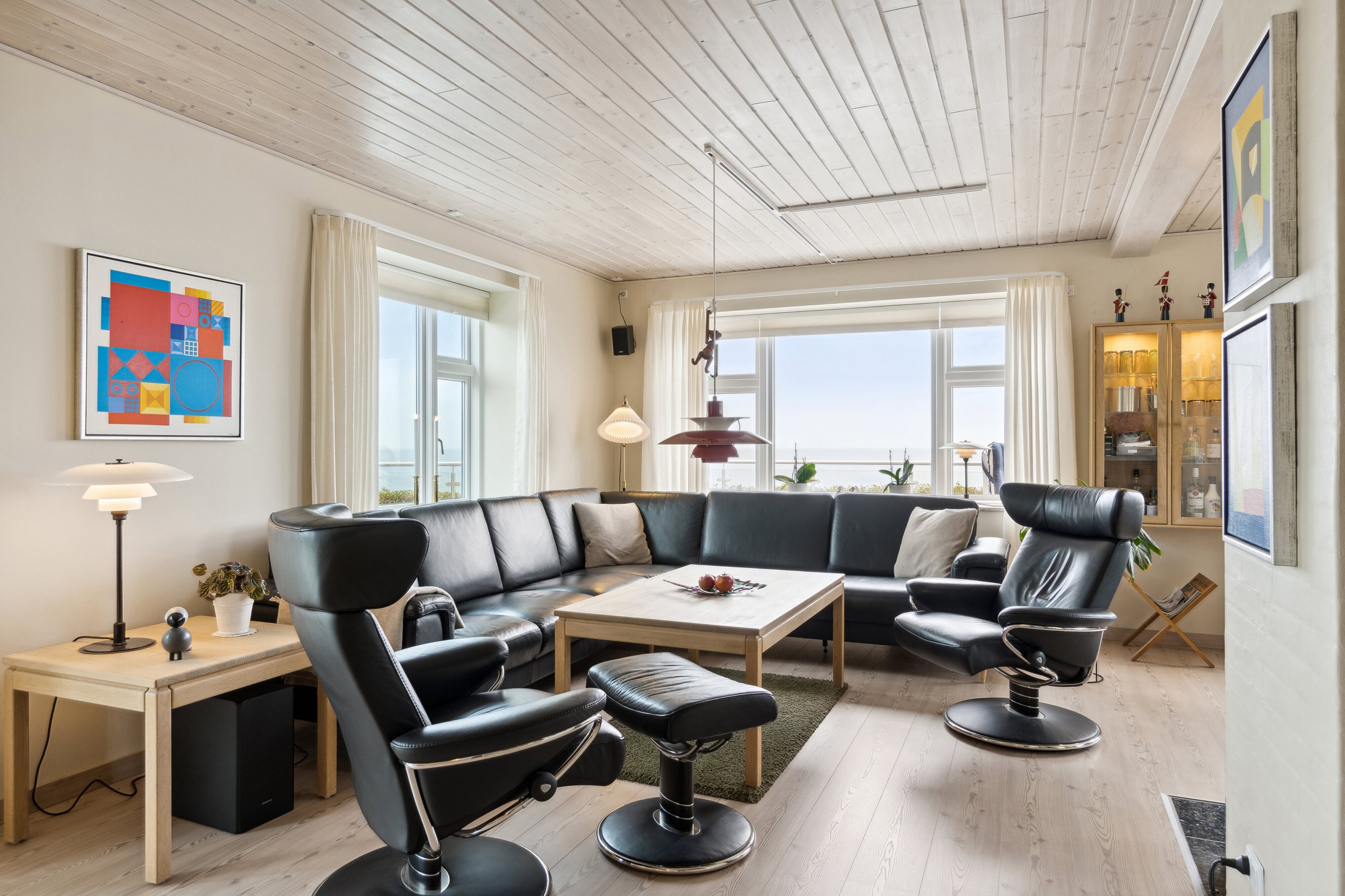 Fremhævet stue billede i fuldskærmstilstand. Billede af Vestre Havnevej 16, Havnebyen, 4583 Sjællands Odde