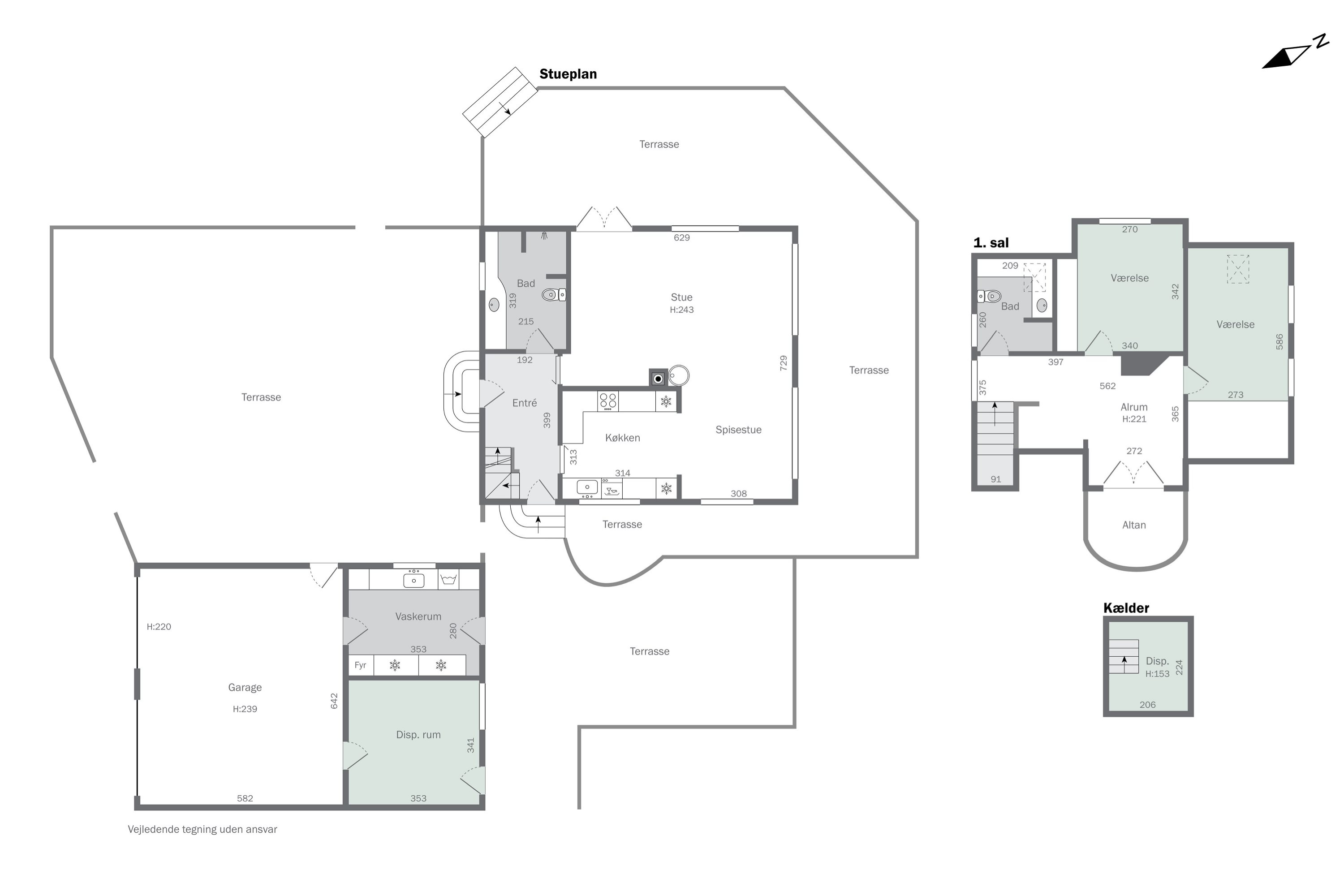 Plantegninger billede af Vestre Havnevej 16, Havnebyen, 4583 Sjællands Odde