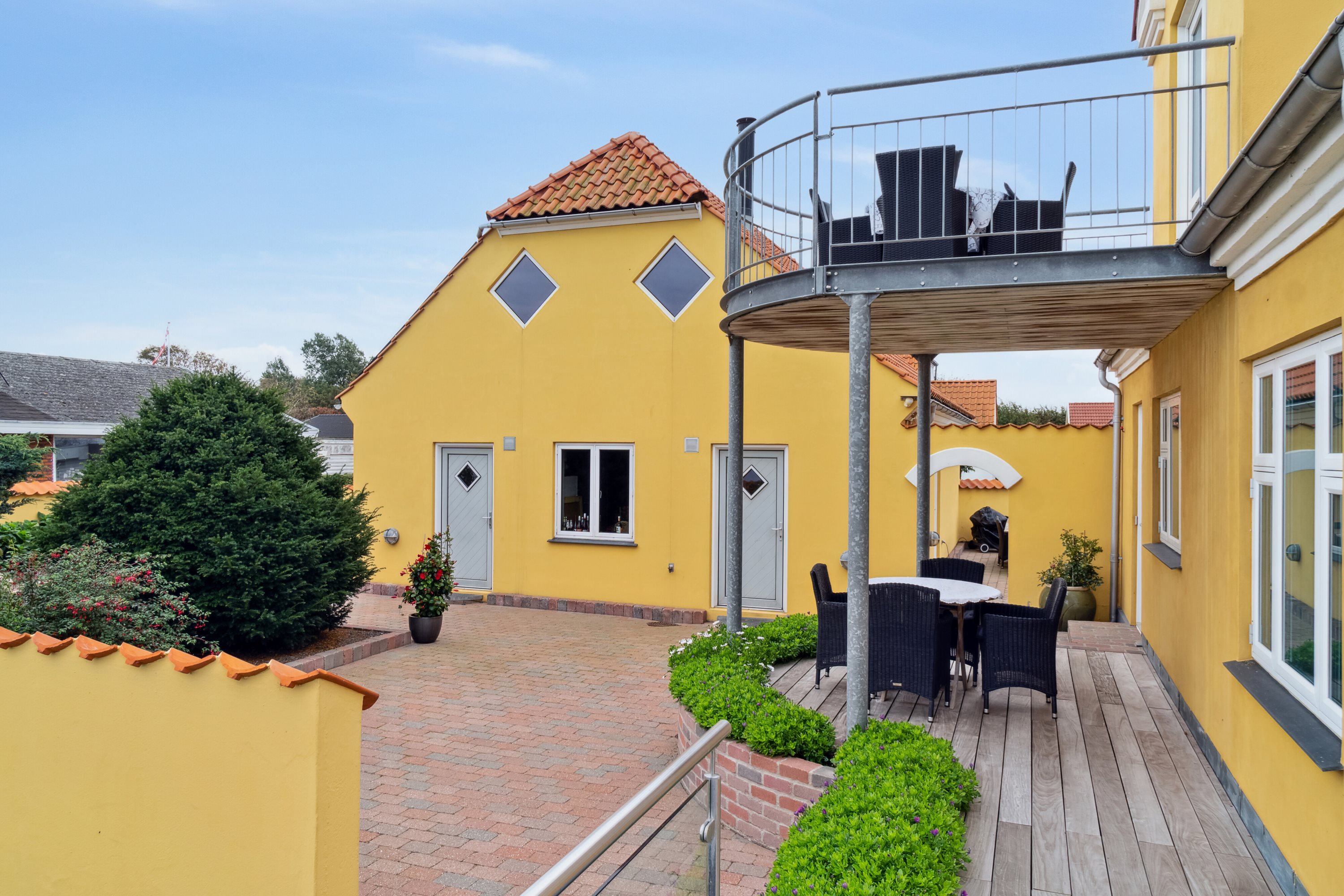 Fremhævet terrasse billede i fuldskærmstilstand. Billede af Vestre Havnevej 16, Havnebyen, 4583 Sjællands Odde