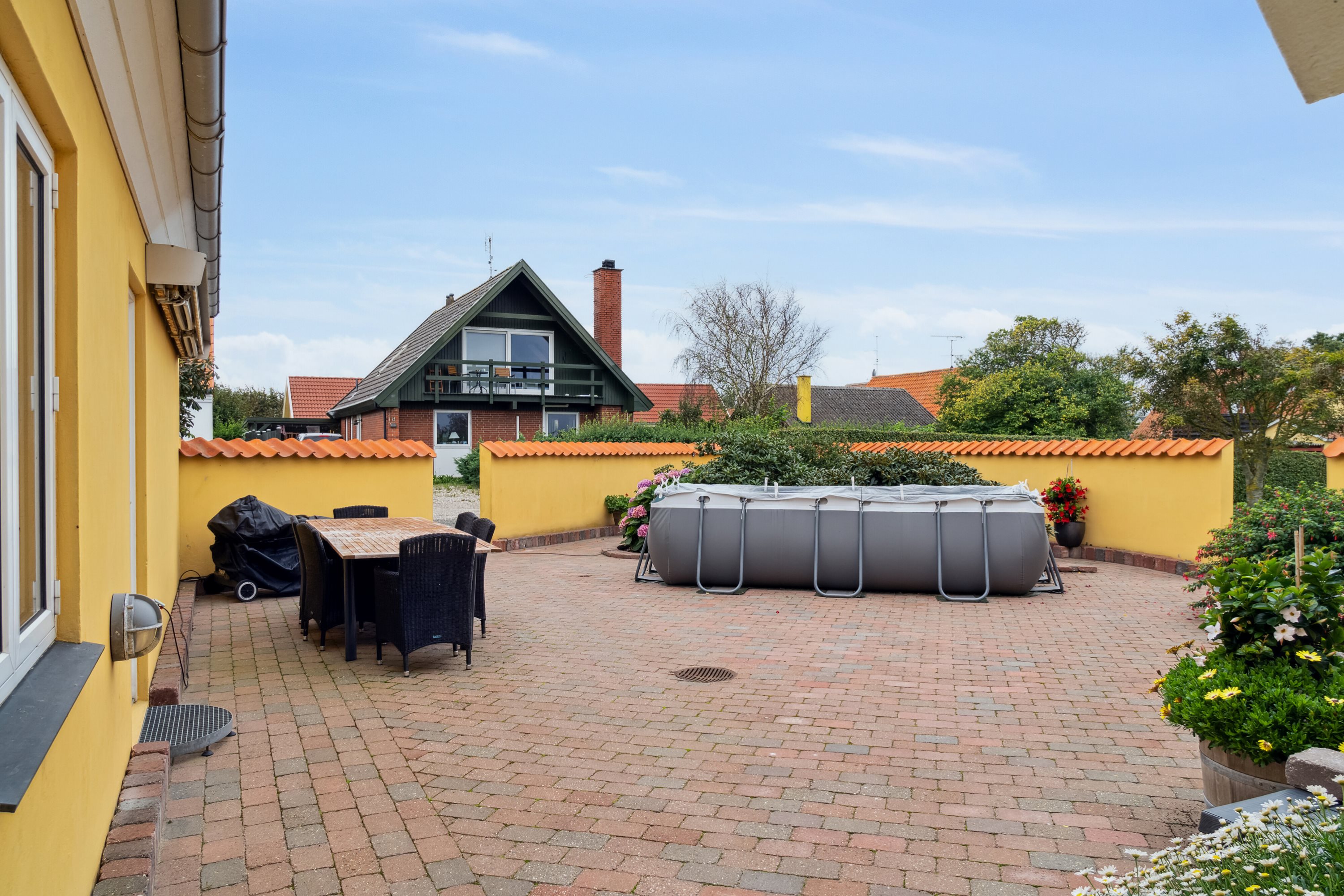 Fremhævet terrasse billede i fuldskærmstilstand. Billede af Vestre Havnevej 16, Havnebyen, 4583 Sjællands Odde