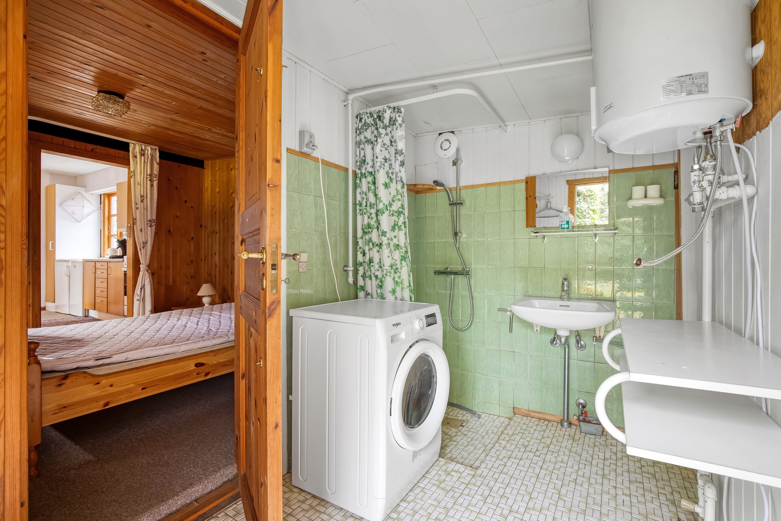 Fremhævet badeværelse billede i fuldskærmstilstand. Billede af Mosesvinget 11, Kulhuse, 3630 Jægerspris