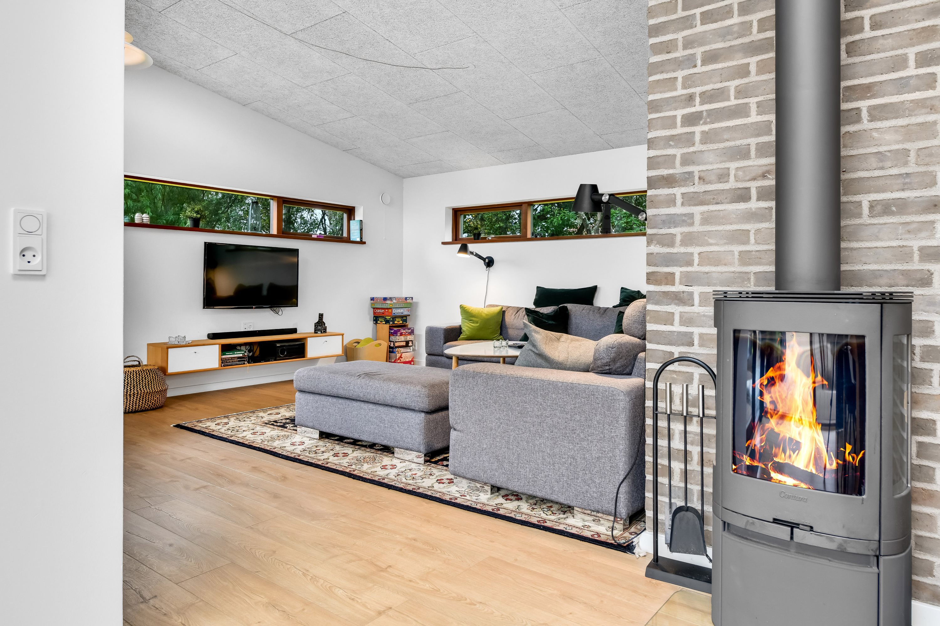 Fremhævet stue billede i fuldskærmstilstand. Billede af Horntoftevej 12, 6857 Blåvand