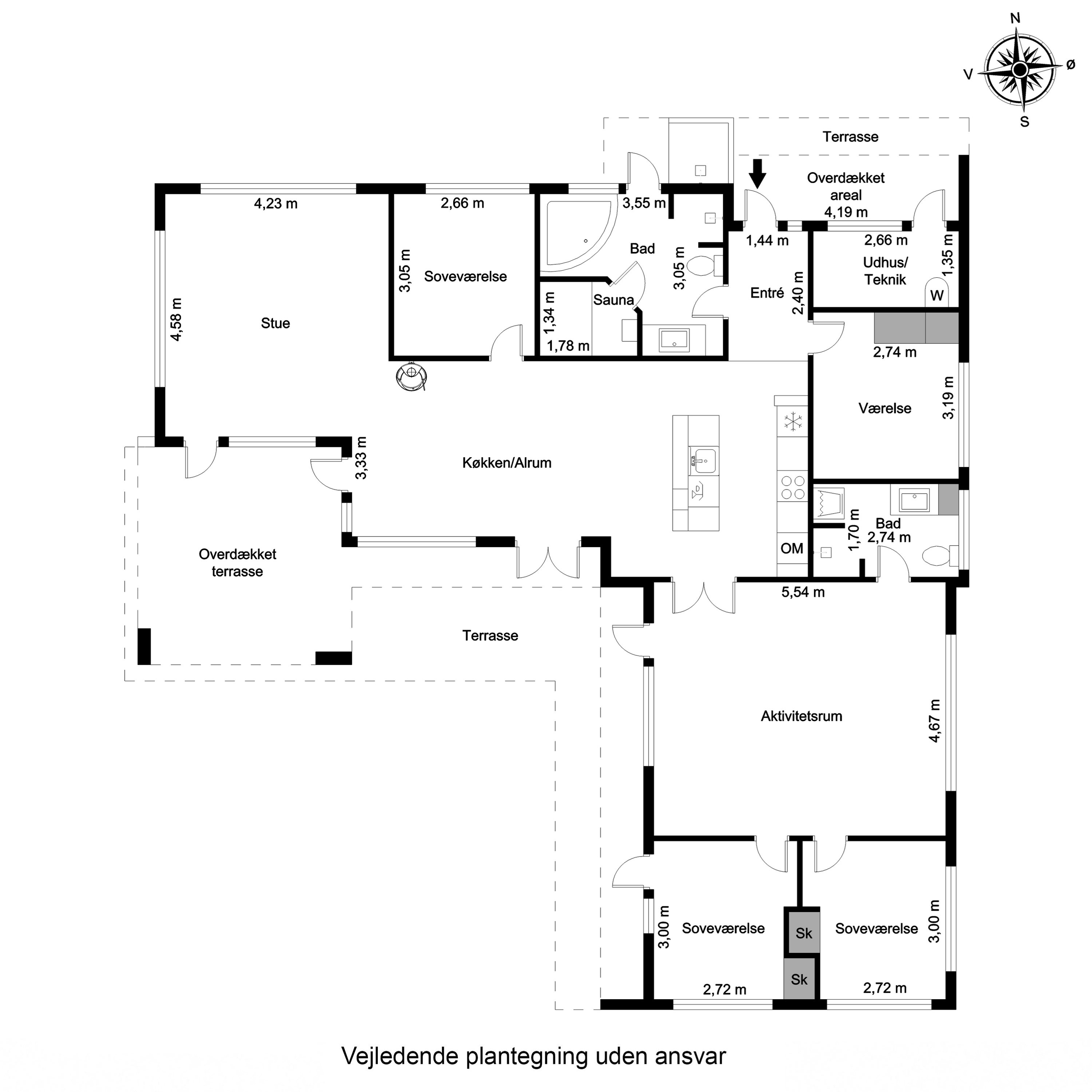Plantegninger billede af Horntoftevej 12, 6857 Blåvand
